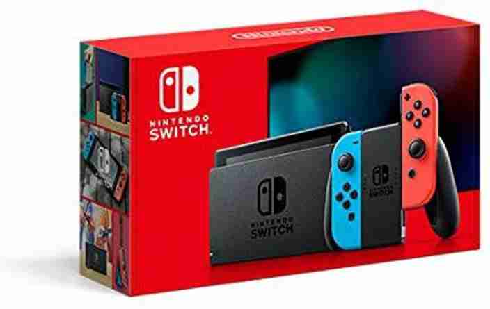 Nintendo Switch OJP NINTENDO Switch with Neon Red & Neon Blue bundled With X-Ninja