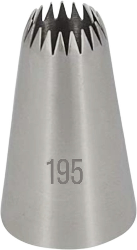 Icing Nozzle Big Open Star Nozzle Frosting Piping Kit FANTEXY