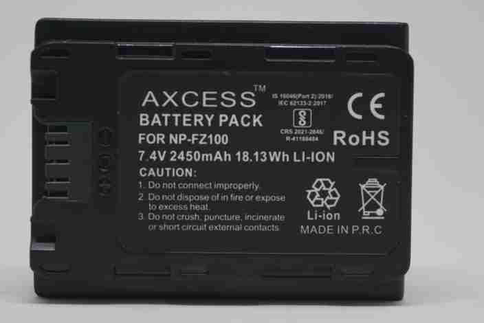 Replacement Battery Sony A7 Iii Battery Life Axcess NP-FZ100 For