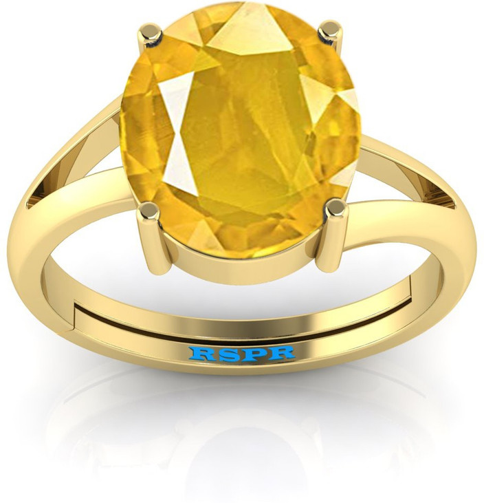 TODANI JEMS Ratti A+ Quality Natural Yellow Sapphire Pukhraj