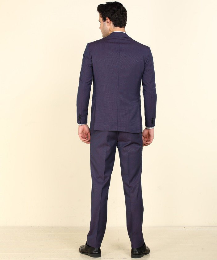 PETER ENGLAND Three Piece Suit Solid Men Suit