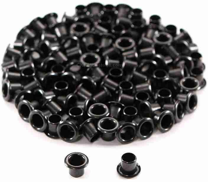 SHISHIKUI eyelet ha / BLACK Asiatic Eyelet Metal Eyelet (Pack 100 ...