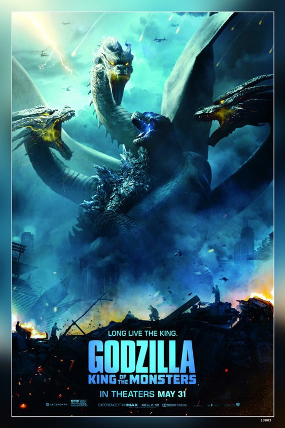Poster Netflix Streaming Godzilla 2019 GODZILLA Official Trailer