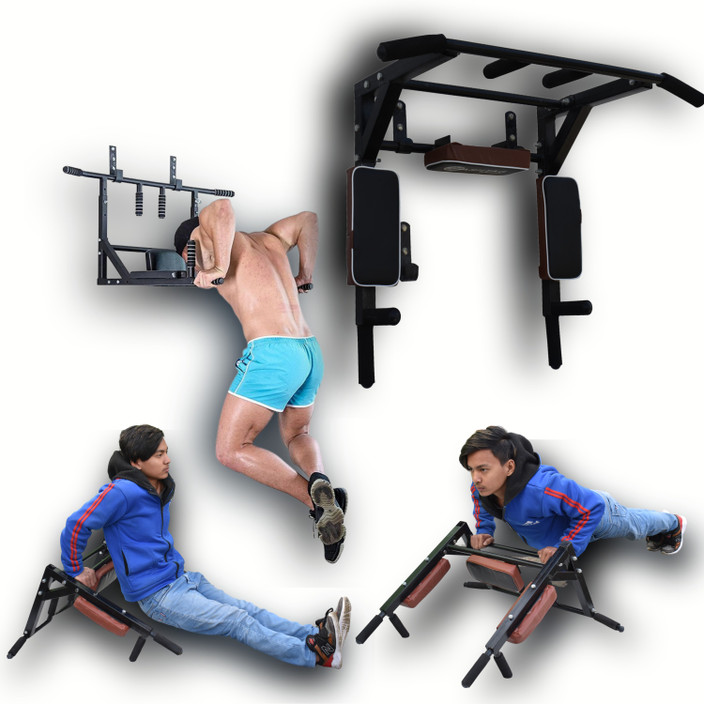 Hashtag Fitness Home Gym Pull Ups HASHTAG FITNESS Wall Mount Chin