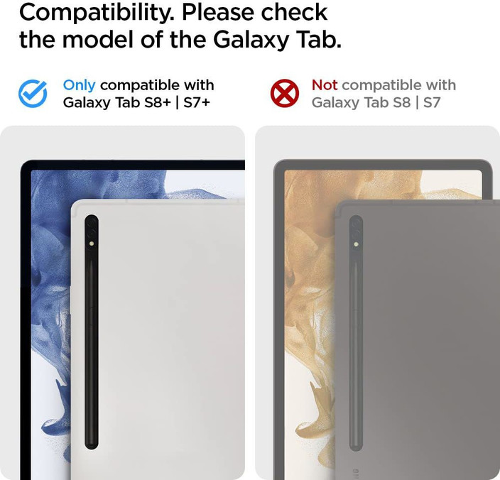 Back Cover Samsung S7 Plus Tab Cover Spigen Tough Armor Pro Back