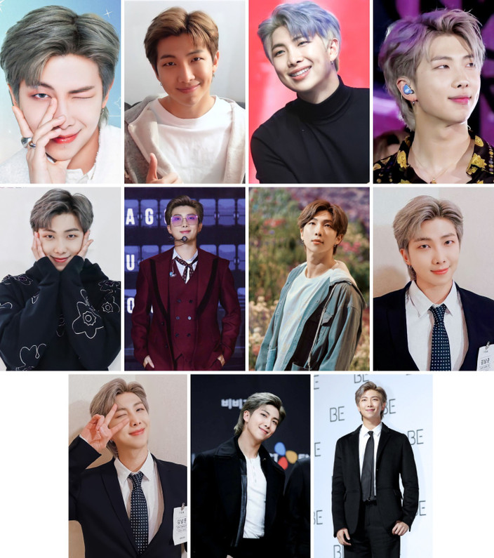 Pack of 11 BTS Member Namjoon (RM) Photocard set for BTS
