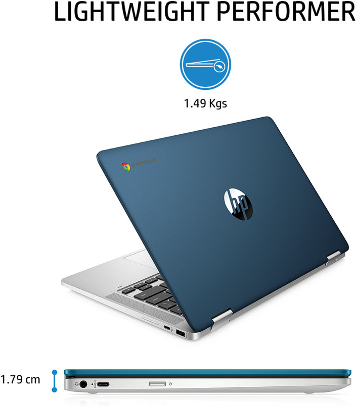 Chromebook Laptop Hp Chromebook Forest Teal HP 14a-na0220nr, 14