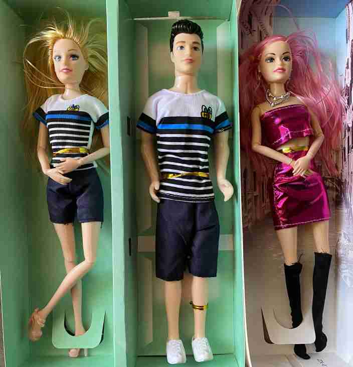 Couple Girl And Boy Barbie Doll 【The Road To Happiness Store】NK