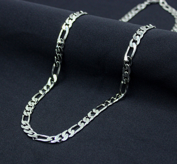 Pure Silver Sachin Model Silver Chain Casual Wear Curb Sachin