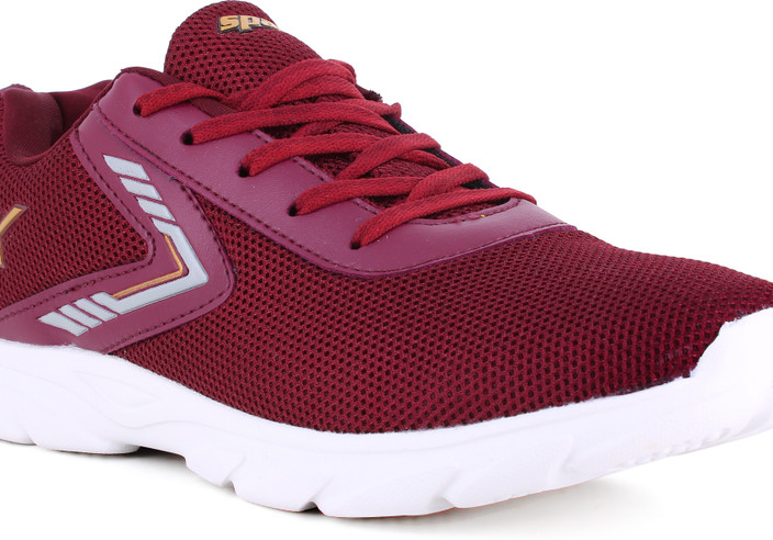 Tata Cliq Maroon Running Shoe Workout Shoe Best Sparx Running