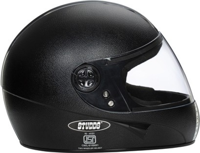 bike helmet studds chrome visor