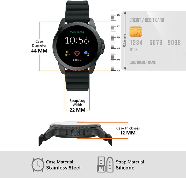 Fossil Smartwatch Gen Price FOSSIL Gen 5E Smartwatch Price In - Main Image