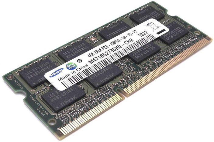 Samsung Laptop RAM DDR3 GB (Dual Channel) Laptop (4GB DDR3 1333