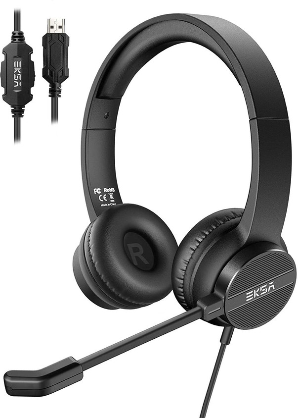 Eksa Noise Cancelling Headphones For Office Calls EKSA H6 Wireless