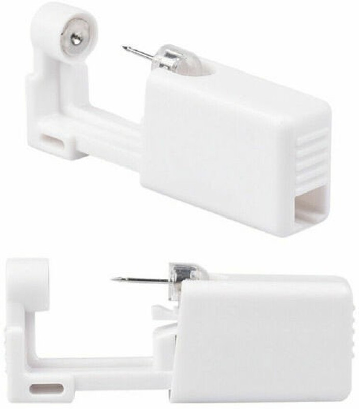 Ear Piercing Kit Sterile Nose Stud TOOLBUX Disposable Self Ear Piercing Gun  Earring Ear Stud Gun Kit Sterile NoPain Tool US Permanent Tattoo Kit