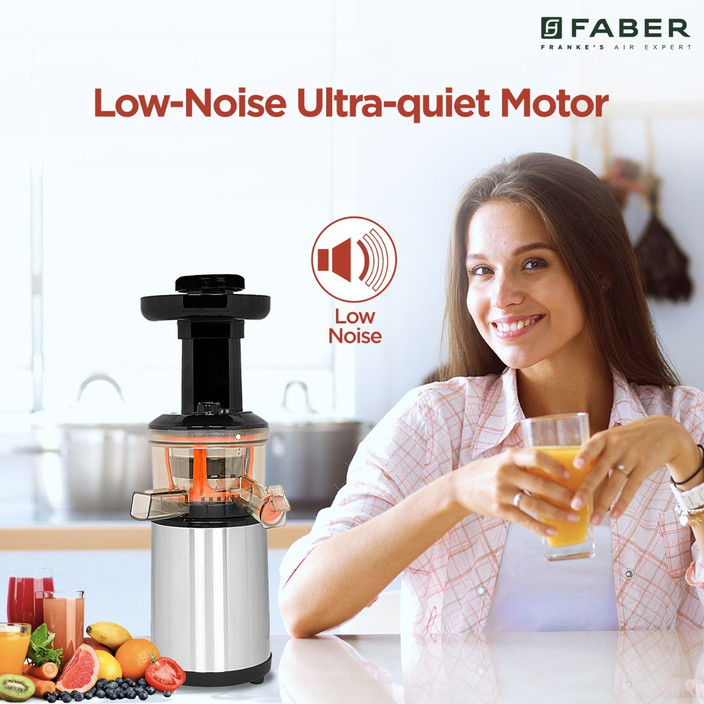 Slow Juicer Juicer Without Electricity FABER Slow Juicer 200 W Juicer