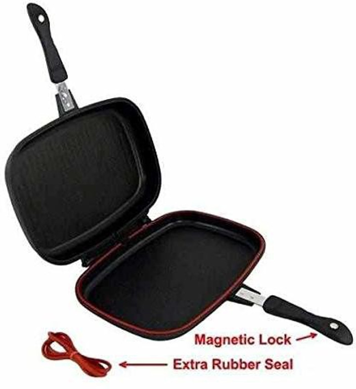 Dessini 32 CM Grill Magic Pan Grill Pan 32 cm diameter with Lid L capacity
