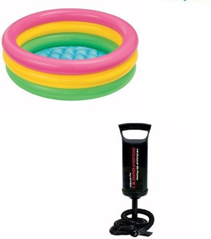 INTEX feet inflatable kids bath water tub with air pump