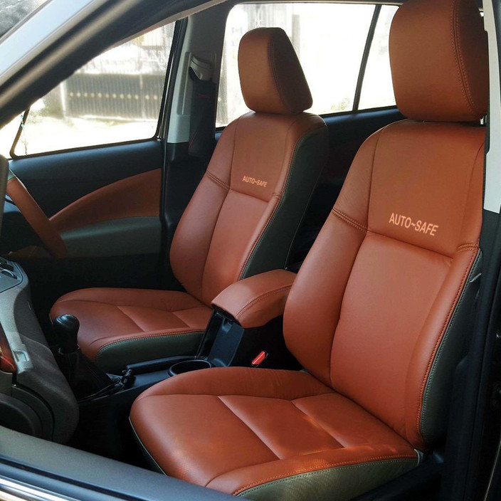 AutoSafe Leather Car Seat Cover For Tata Zest Price in India Buy