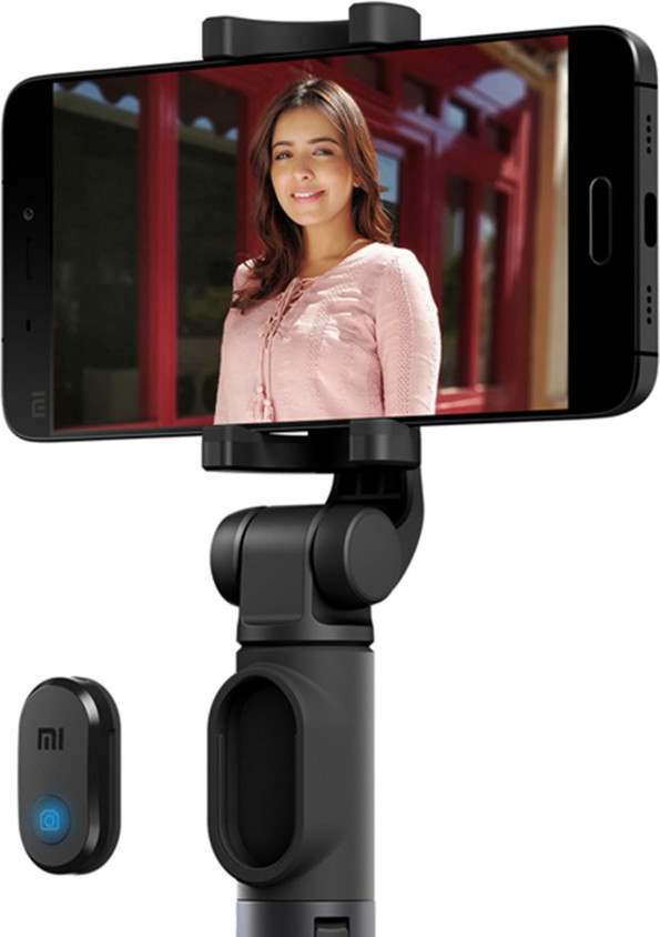 Mi Tripod with Extendable Aluminium Monopod and Micro USB Rechargeable  Bluetooth Selfie Stick