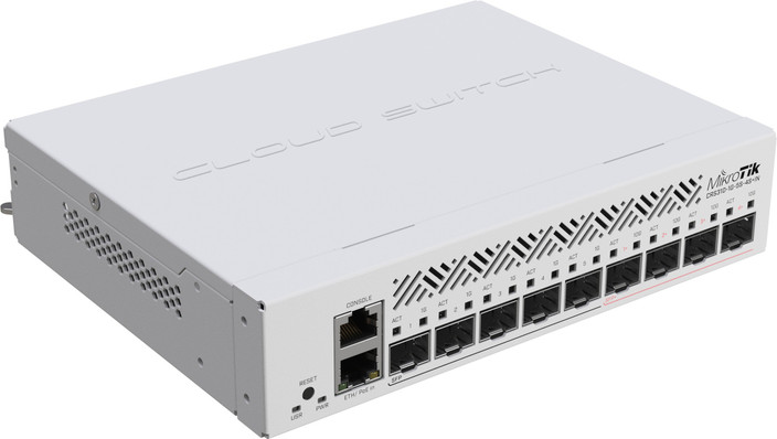 MikroTik CRS305-1G-5S-4S+IN Indoor Router 2.1 GHz 10240 Mbps