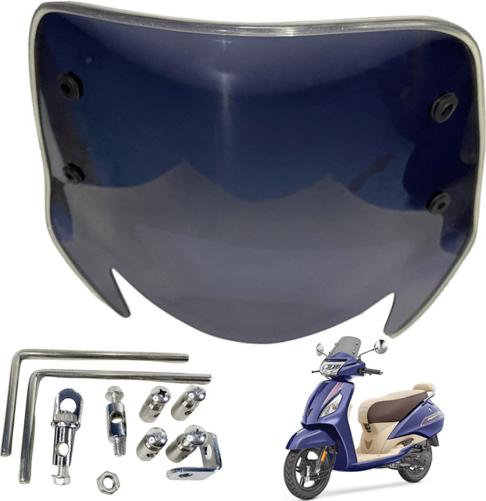Fiber Glass Jupiter Classic Front Glass Price Dhe Best Bike Visor