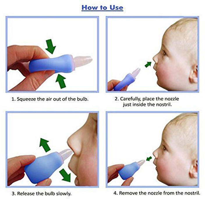 Bulb Syringe My Newborn Has A Stuffy Nose 3-Pack Baby Nasal