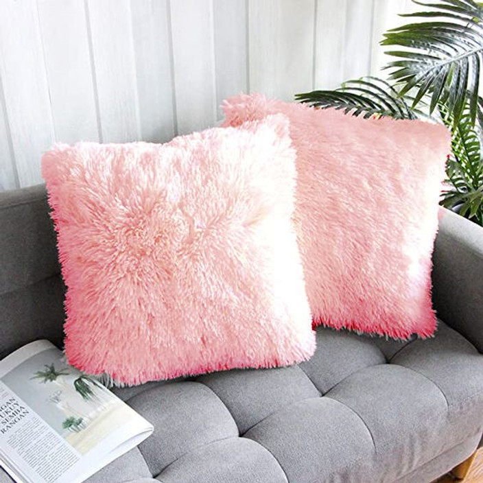 PICKKART Fur Cushions Cover