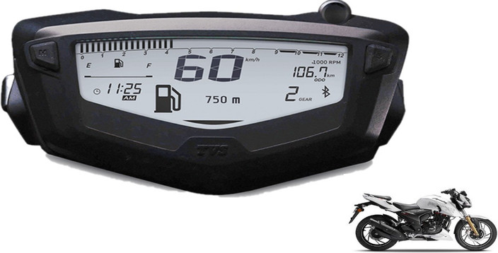 Rtr 180 Digital Speedometer Price Tvs Apache Rtr 160 Display Price