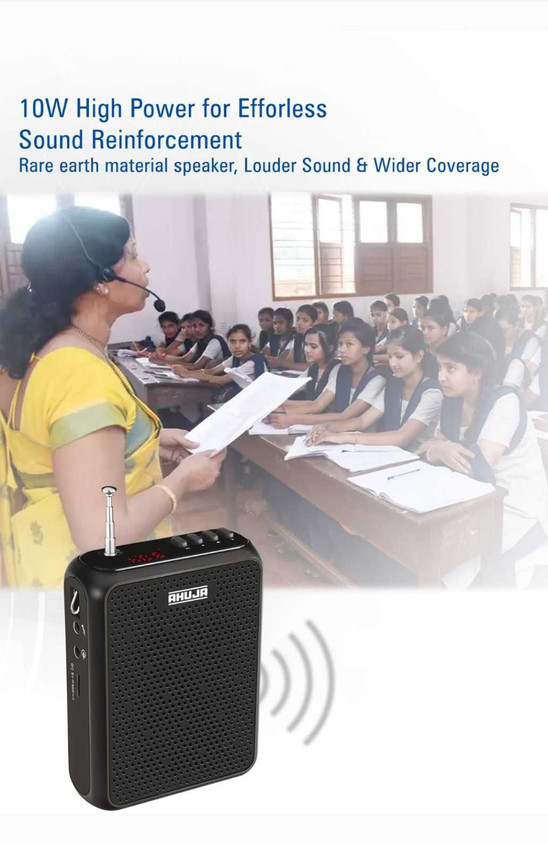 Ahuja Nba 30wl Ahuja Voice Amplifier For Teachers Ahuja NBA