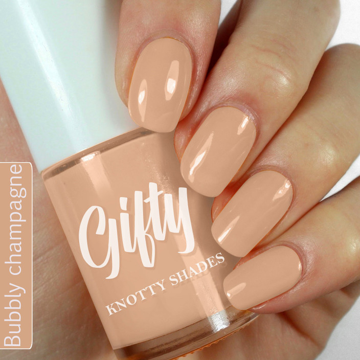 GIFTY No Toxin Nail Lacquer Combo Pack of 3 Coco,Bubbly champagne