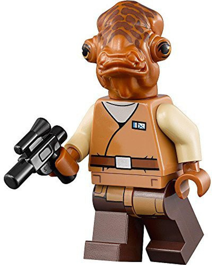 LEGO Star Wars Minifigure - Admiral Ackbar with Blaster (75140) - Star Wars  Minifigure - Admiral Ackbar with Blaster (75140) . shop for LEGO products  in India. | Flipkart.com