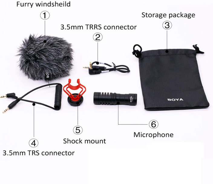 Microfono Boya BY-MM1 Universale - Per IPhone, Android, Fotocamere DSLR E Registrazione Video - Foto 9