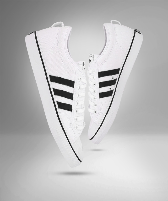 Mens White Adidas Nizza Trainers Mens White Nizza Trainers Store