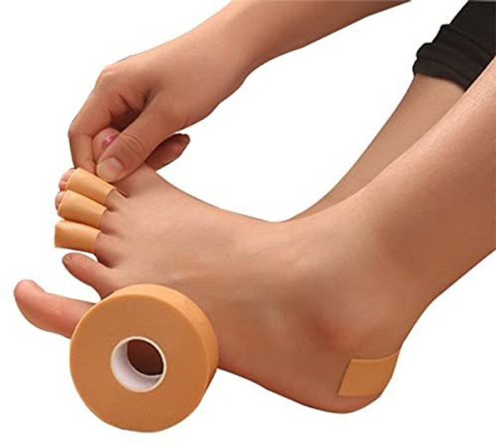 Plantar Fasciitis Taping Toes Together Heels Crafty Heel Tape