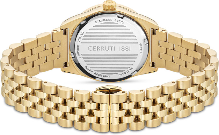 Cerruti Cerruti 1881 Analog Black Dial Men's Watch