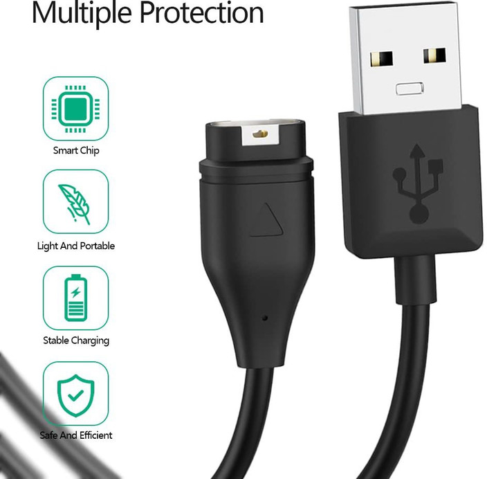 Usb Cable Cable Chargeur Garmin Fenix Garmin Connect Garmin Fenix