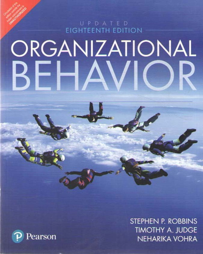MBA Organizational Behavior 6th (入手困難) Organizational Behavior (18th Edition) By Stephen P. Robbins