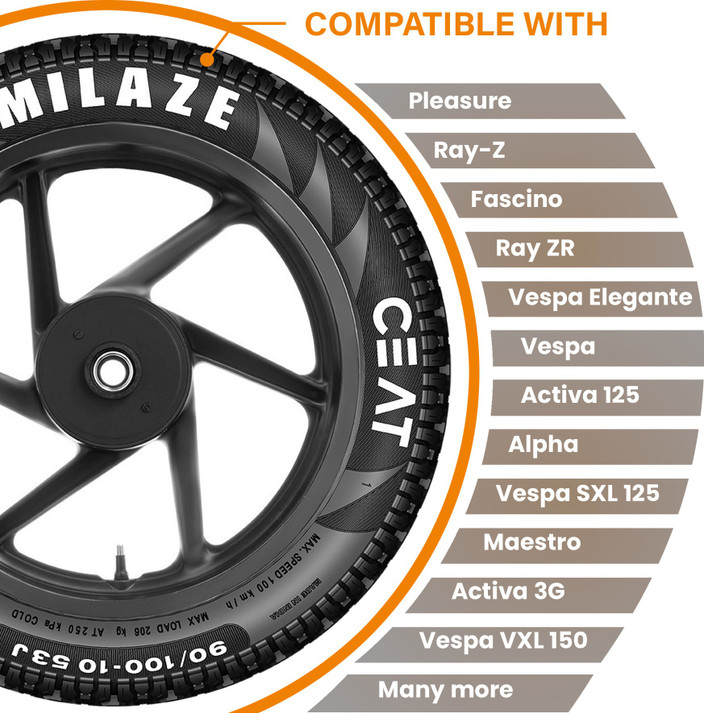 Rear Tyre Fascino Tyre Rate Ceat Tyres Yamaha Fascino Rear Tyre