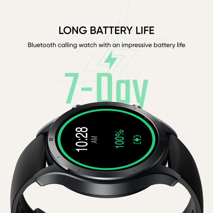 Android Smartwatch Wear Os Watch Longest Battery Life Realme