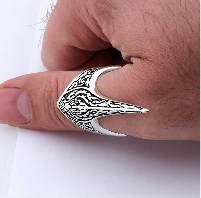 Syfer Ertugrul Gazi Ring For Boy Men IYI Ring Dirilis Ertugrul ring for boy  girl Stainless Steel Silver Plated Ring