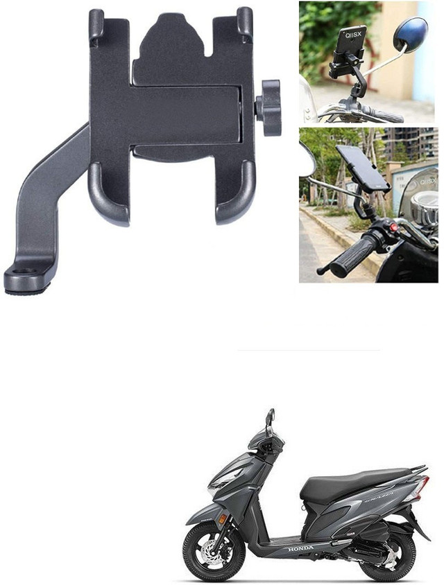 Honda Activa Phone Holder Stand For Scooty Rear View Mobile Phone