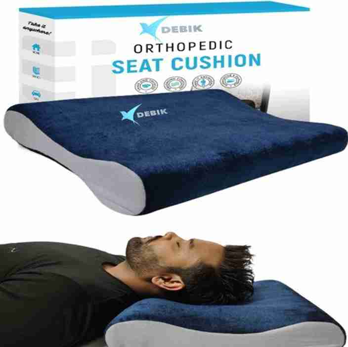 DEBIK Contoured Cervical Pillow with Memory Foam for Cervical Neck