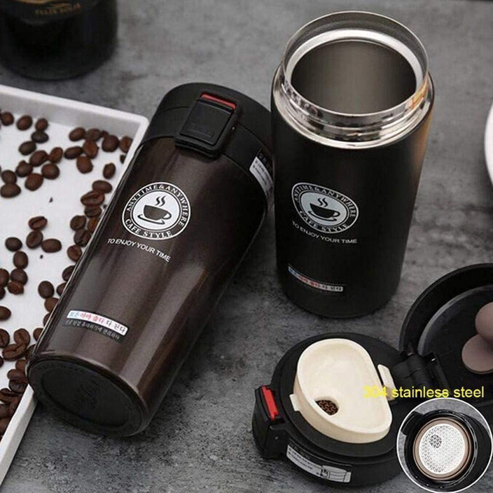 Remang Double Wall Vacuum Insulated Stainless Steel Tea Coffee Mug Thermos  Flask Mug 380 ml Shaker - Buy Remang Double Wall Vacuum Insulated Stainless  Steel Tea Coffee Mug Thermos Flask Mug 380