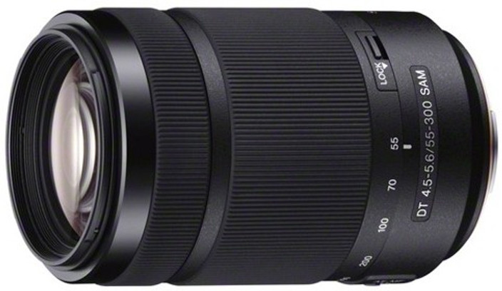 SONY DT 55-300mm f/4.5-5.6 Zoom Telephoto Zoom Lens - SONY