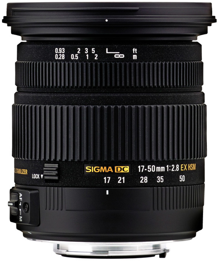 SIGMA 17 - 50 mm F2.8 EX DC (OS) HSM for Nikon Digital SLR