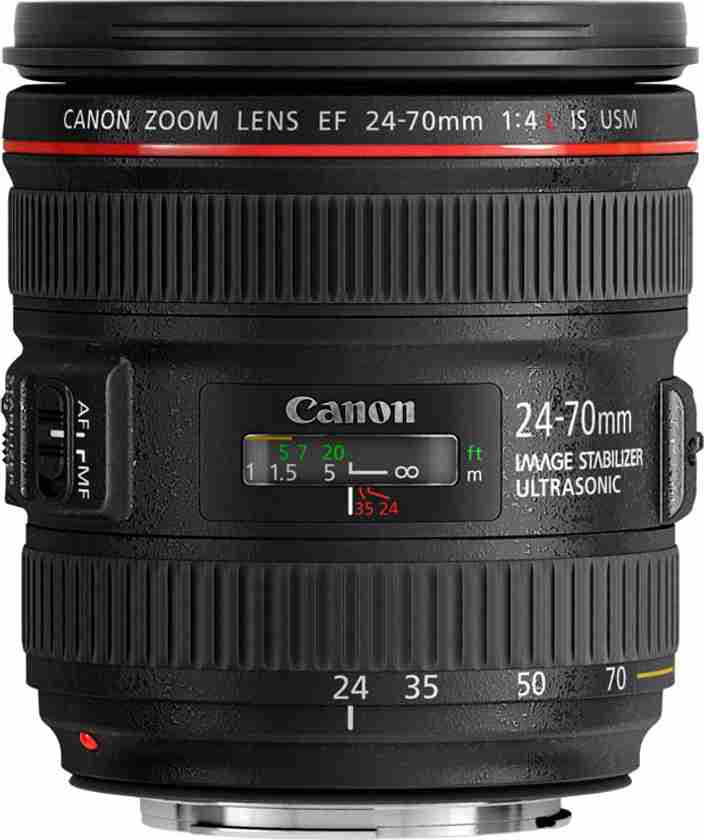 Canon EF 24 - 70 mm f/4L IS USM Standard Zoom Lens - Canon