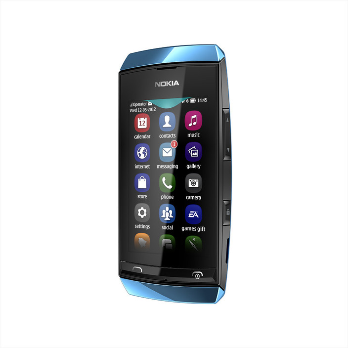 Nokia Asha 305 本体 Nokia Asha 305 2G Dark Grey 10MB Dual-SIM Factory Unlocked