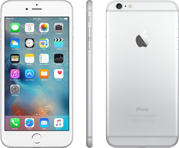 スマートフォン本体 Apple - iPhone 6 Plus 128GB Apple iPhone 6 Plus, GSM Unlocked 4G LTE- Gray, 128GB