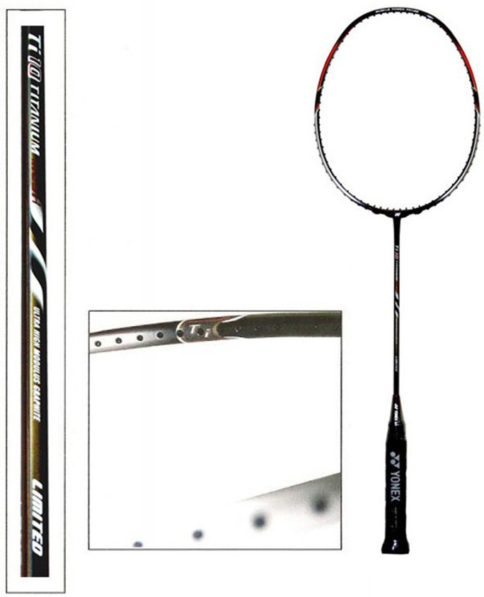 YONEX Ti-10 Titanium Mesh Limited Edition 2011 Black Strung